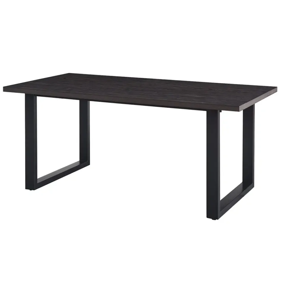 Interiax Eettafel 'Oliver' 180 cm Decor Donkerbruin Hot