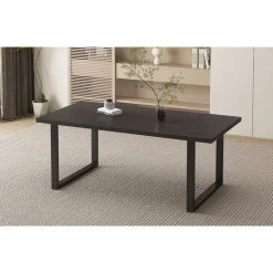 Interiax Eettafel 'Oliver' 200 cm Decor Donkerbruin Hot