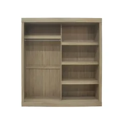 Interiax Kledingkast 'Mila' - Sonoma Eik - Schuifdeurkast - 197x182x52 cm Sale