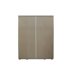 Interiax Kledingkast 'Mila' - Wit - 4 Deurs - 183x120x52cm Discount