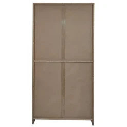 Interiax Opbergkast - Kledingkast 'Aurora' - Sonoma Eik - 2 Deurs - 148x72x36cm Discount