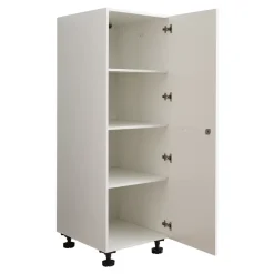 Interiax WASHWALL 'Mary' Wasmachine Opbergkast Wit - 162x50x67.5 cm Discount