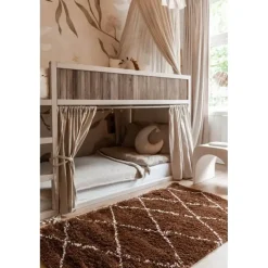 Interieur05 berber vloerkleed Nea roest/creme - 190 x 135 cm Clearance