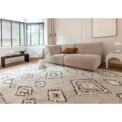 Interieur05 Berber Vloerkleed Ikat grijs/beige - 230 x 160 cm Sale