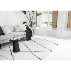 Interieur05 berber vloerkleed Nea wit/zwart - 330 x 240 cm Best