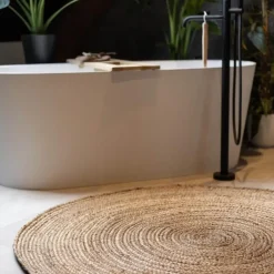 Interieur05 EVA Interior rond vloerkleed Jute naturel - 150 x 150 cm Sale