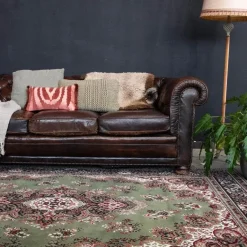 Interieur05 Eva Interior vintage Vloerkleed nain Perzisch Groen - 320 x 235 cm Hot