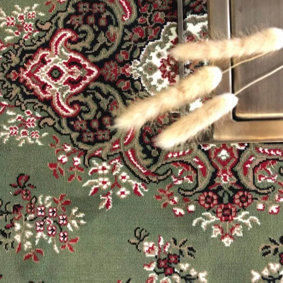 Interieur05 Eva Interior vintage Vloerkleed nain Perzisch Groen - 320 x 235 cm Hot