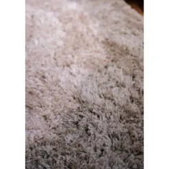 Interieur05 hoogpolig vloerkleed polyester Pilo groen/beige - 240 x 240 cm Clearance