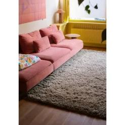 Interieur05 hoogpolig vloerkleed polyester Pilo groen/beige - 340 x 240 cm Online