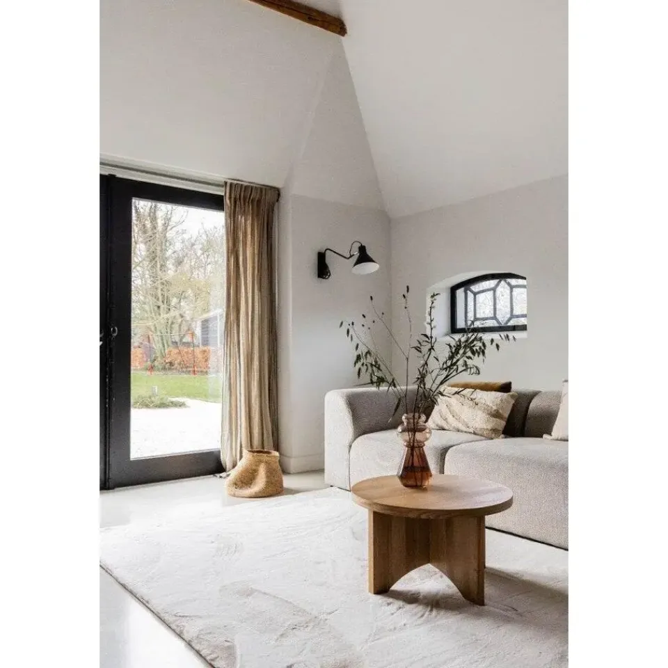 Interieur05 Hoogpolig Vloerkleed Lux Creme - 330 x 240 cm Clearance