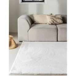 Interieur05 Hoogpolig Vloerkleed Lux Creme - 330 x 240 cm Clearance