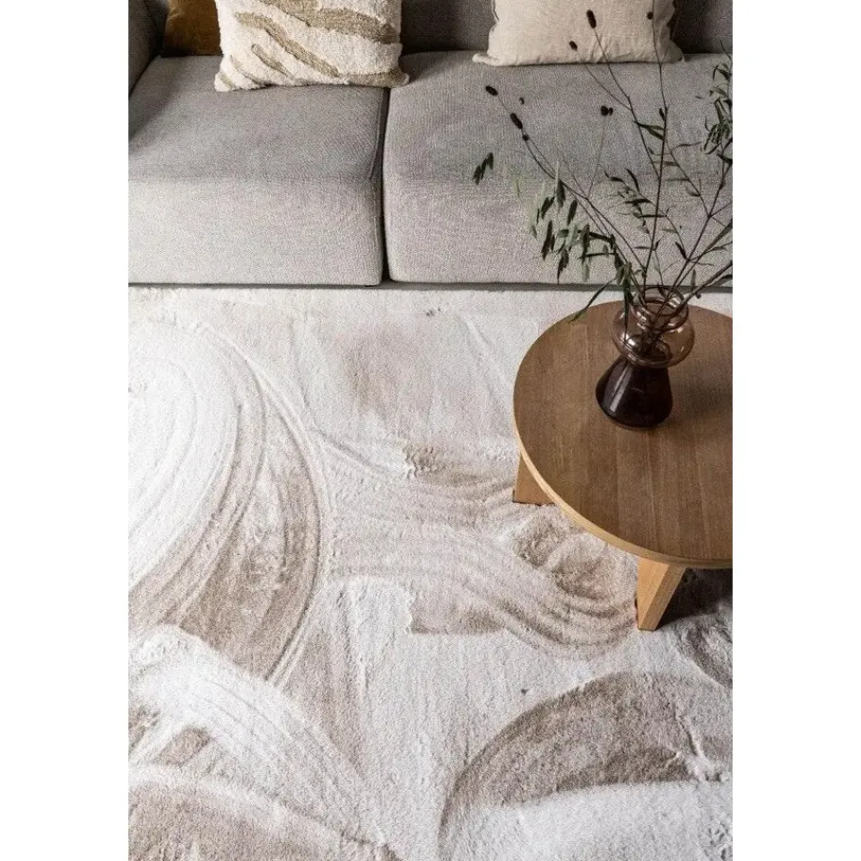 Interieur05 Hoogpolig Vloerkleed Lux Creme - 330 x 240 cm Clearance