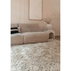 Interieur05 Hoogpolig Vloerkleed Polyester Pilo Beige - 150 x 80 cm Sale