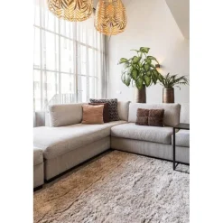 Interieur05 Hoogpolig vloerkleed Fender wit/creme - 340 x 240 cm Best