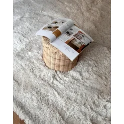 Interieur05 hoogpolig vloerkleed Furr beige - 160 x 230 cm Discount