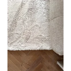 Interieur05 hoogpolig vloerkleed Furr beige - 160 x 230 cm Discount