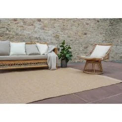 Interieur05 Jute buitenkleed naturel border - 380 x 280 cm