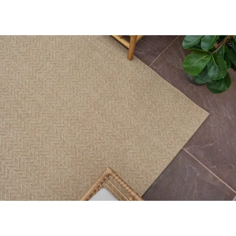 Interieur05 Jute buitenkleed naturel visgraat - 230 x 160 cm Online