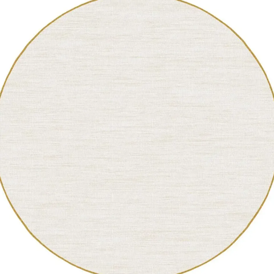 Interieur05 rond buitenkleed geel/okergeel Tone - 240 x 240 cm Discount