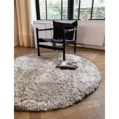 Interieur05 rond vloerkleed Fender wit/creme - 200 x 200 cm Sale