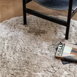 Interieur05 rond vloerkleed Fender wit/creme - 200 x 200 cm Sale