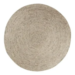 Interieur05 rond vloerkleed Gapo beige/wit - 220 x 220 cm Discount