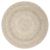 Interieur05 rond vloerkleed Gapo grijs/bruin - 180 x 180 cm New