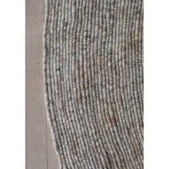 Interieur05 rond vloerkleed Gapo grijs/bruin - 180 x 180 cm New