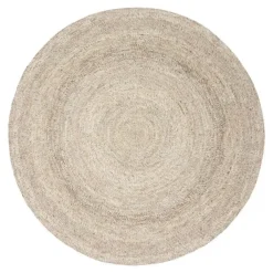Interieur05 rond vloerkleed Gapo grijs/bruin - 220 x 220 cm Online