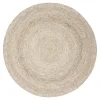 Interieur05 rond vloerkleed Gapo grijs/bruin - 150 x 150 cm Discount