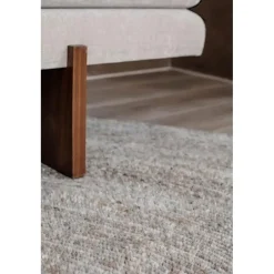 Interieur05 rond vloerkleed Gapo grijs/bruin - 150 x 150 cm Discount