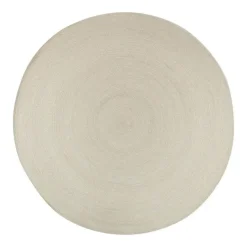 Interieur05 rond vloerkleed Gapo wit - 220 x 220 cm New