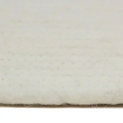 Interieur05 rond vloerkleed Gapo wit - 220 x 220 cm New