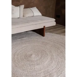 Interieur05 rond vloerkleed Gapo beige - 220 x 220 cm