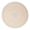 Interieur05 rond vloerkleed Gapo beige - 250 x 250 cm Hot