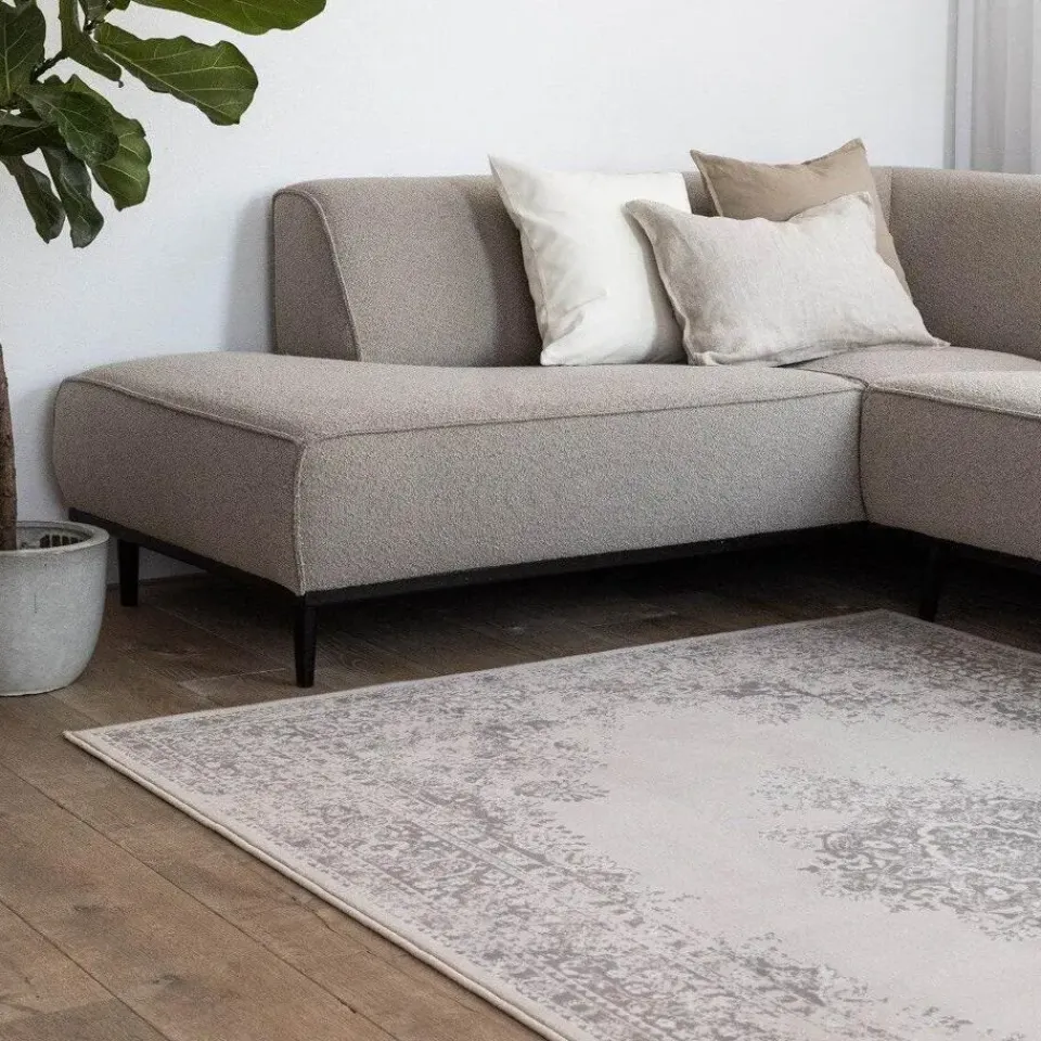 Interieur05 Vintage Vloerkleed Keshan Zand/Beige - 330 x 240 cm Outlet