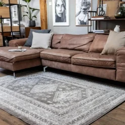 Interieur05 Vintage Vloerkleed Aila Taupe - 230 x 160 cm