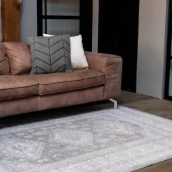 Interieur05 Vintage Vloerkleed Aila Grijs/Roze - 230 x 160 cm Hot