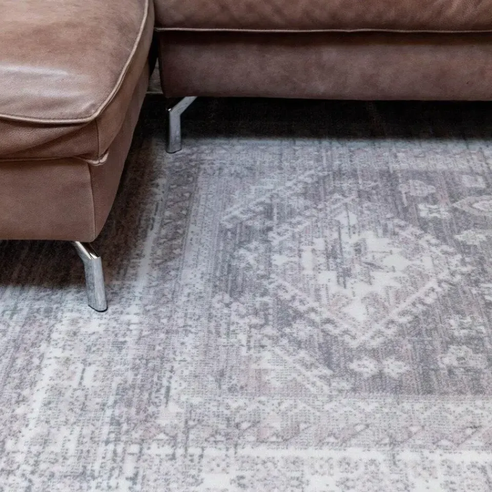 Interieur05 Vintage Vloerkleed Aila Grijs/Roze - 230 x 160 cm Hot