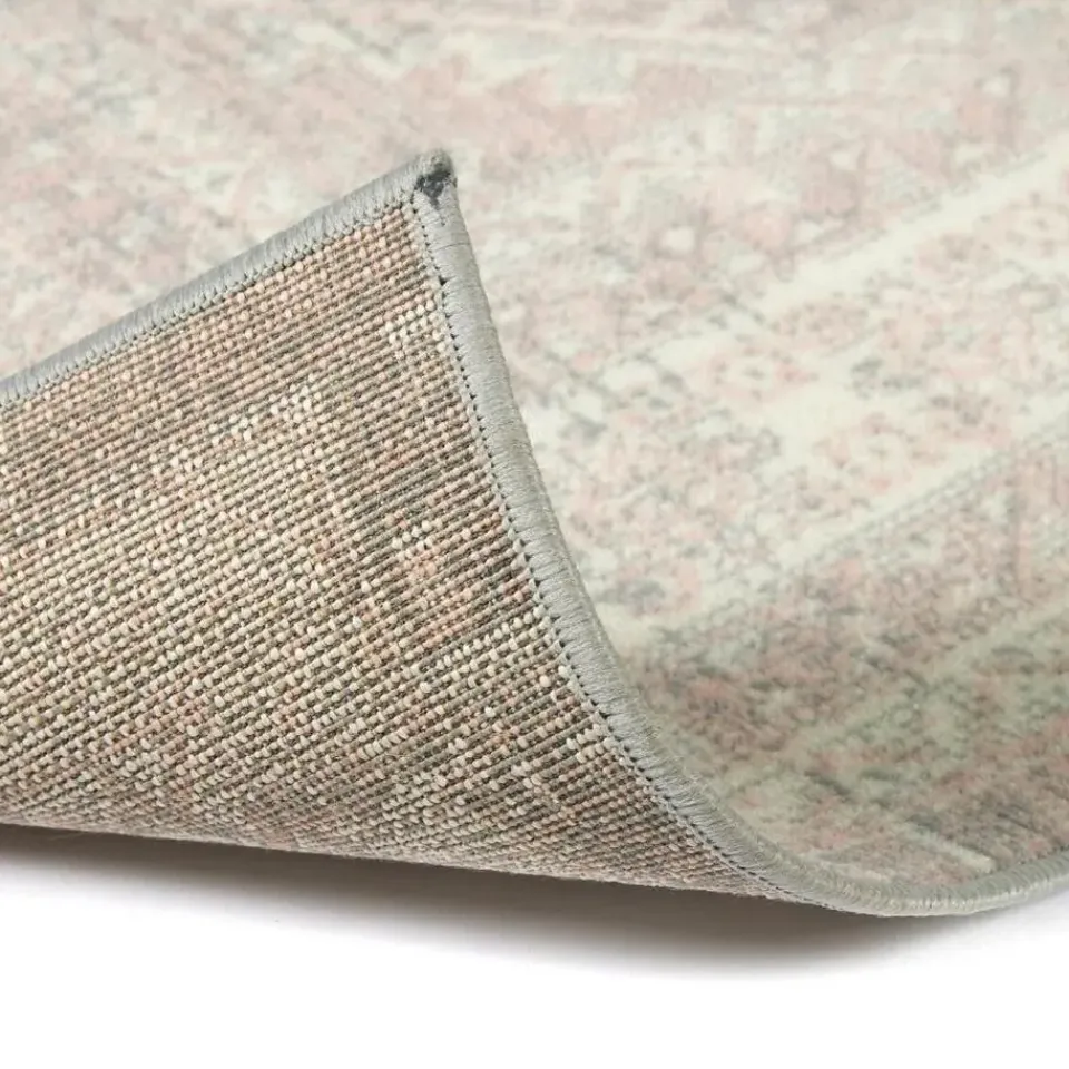 Interieur05 Vintage Vloerkleed Aila Grijs/Roze - 230 x 160 cm Hot