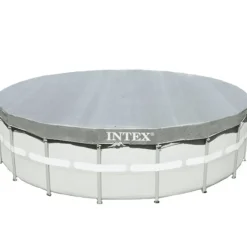 INTEX - Zwembadhoes - Grijs - Polyetheen - 488 cm New