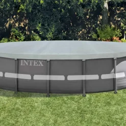 INTEX - Zwembadhoes - Grijs - Polyetheen - 549 cm