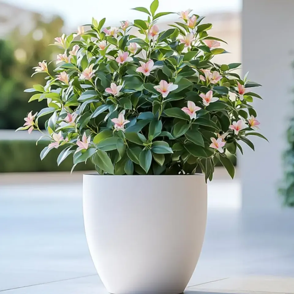 Plant in a Box Jasmijn - Set van 6 - Jasminum 'Summer Scent' - Hoogte 25-40cm - ⌀9cm Hot