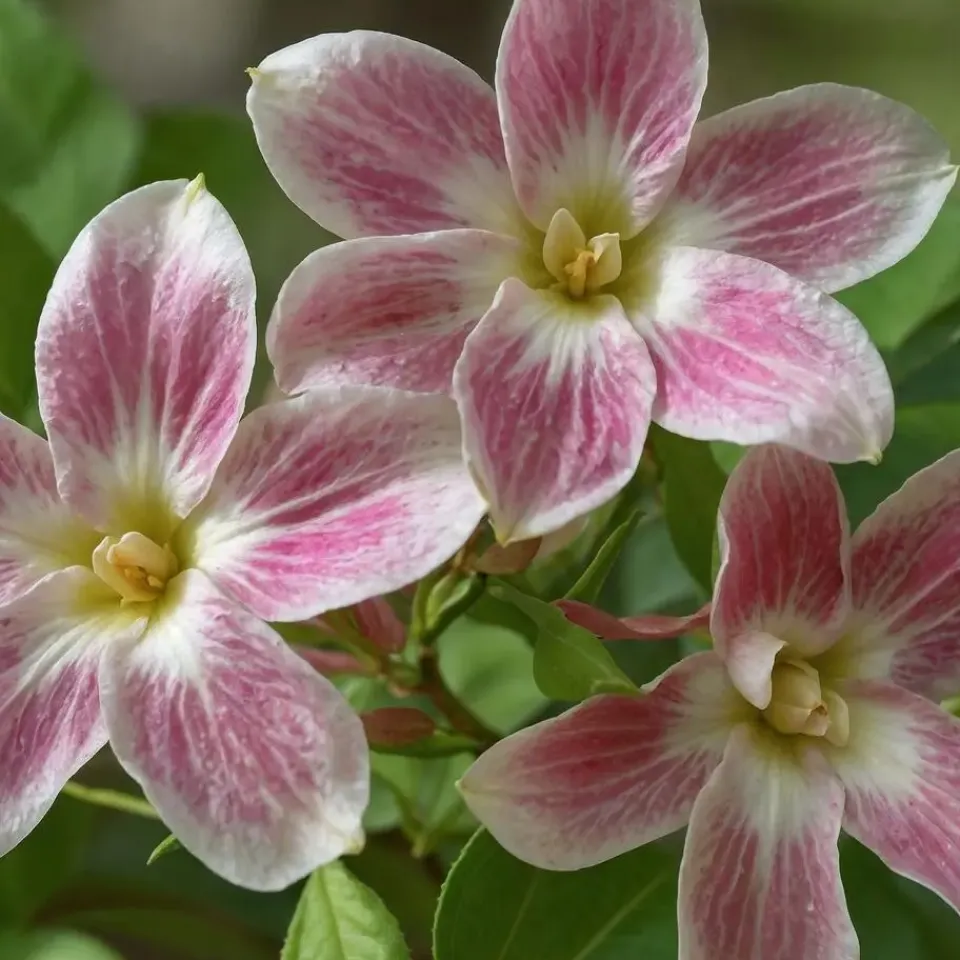 Plant in a Box Jasmijn - Set van 6 - Jasminum 'Summer Scent' - Hoogte 25-40cm - ⌀9cm Hot