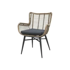 Garden Impressions Jasmine natural / Edison 148 cm. - ronde tuinset