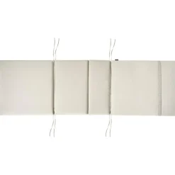 Beliani JAVA PREMIUM - Tuinligstoel - Lichtbruin/Taupe - Acaciahout Discount