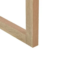 Beliani JOHNSON - Bureau - Wit - Vezelplaat Hot