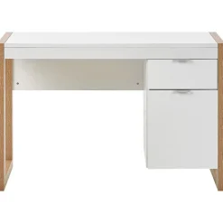 Beliani JOHNSON - Bureau - Wit - Vezelplaat Hot