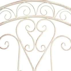 Leen Bakker JUINA - Set van 2 tuinstoelen - Lichtbeige - IJzer Hot